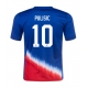 Sjedinjene Države Christian Pulisic #10 Replike Gostujuci Dres Copa America 2024 Kratak Rukav